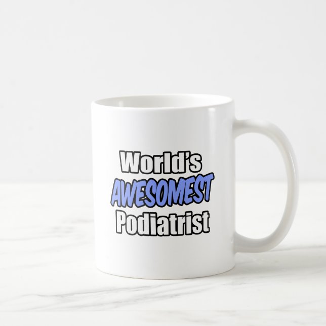 Mug Podiatriste le plus comique du monde (Droite)