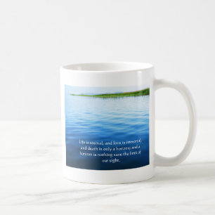 Mug Poème au sujet de la mort - citation s'affligeant