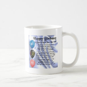 Mug Poème de beau-fils - conception de joyeux