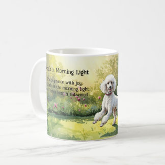 Mug Poème de Haiku - Poodé dans la boue légère du mati