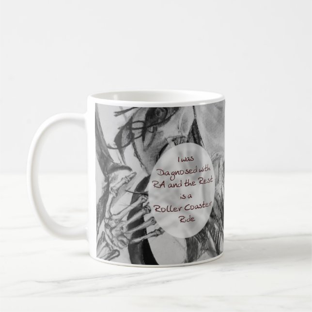 Mug Poème de la voix des patients de la RD (Gauche)