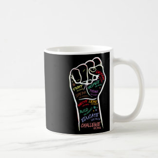 Mug Poignée Black Lives Problème Black Histoire Mois
