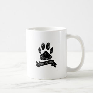 Mug Poignée de chien détendue avec ruban