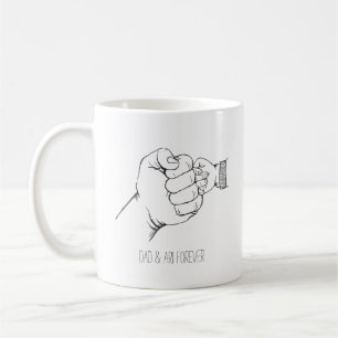 Mug Poignée première Fête des pères - Cadeau personnal