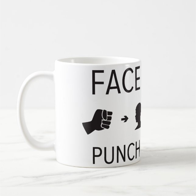 Mug Poinçon de visage (Gauche)