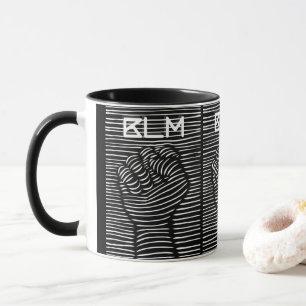 Mug Poing Black Power De BLM - Mois de l'histoire des 
