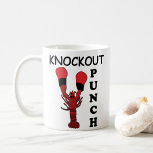 Mug Poing de Knockout de Boxe de Homard