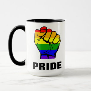 Mug Poing Rainbow Pride