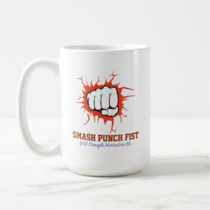 Mug Poing Smash Punch – Art de la motivation de force 