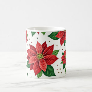 Mug Poinsettia Écarlate