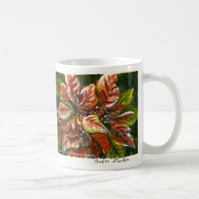 Mug "Poinsettias" (Droite)