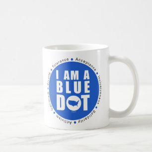 Mug Point bleu Etats-Unis