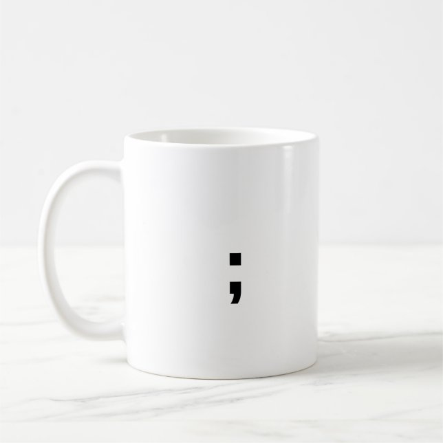 Mug Point-virgule (Gauche)