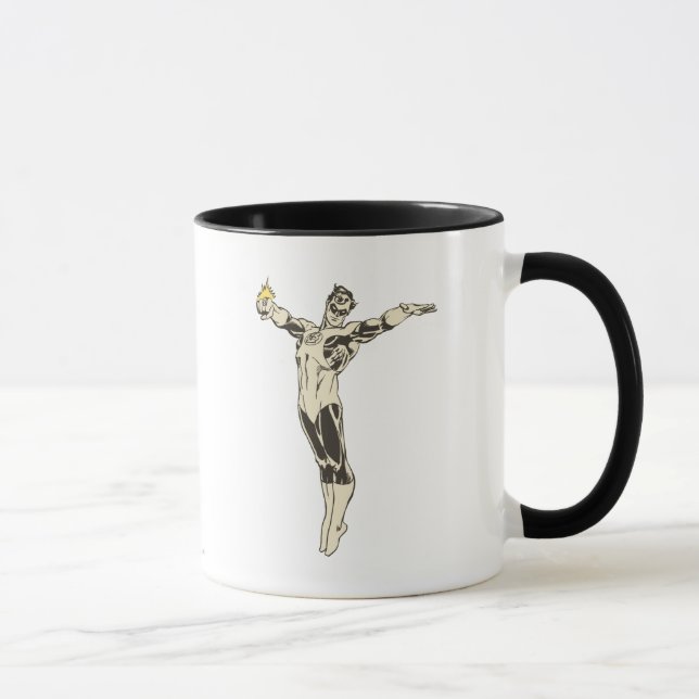 Mug Pointes de lanterne verte (Droite)