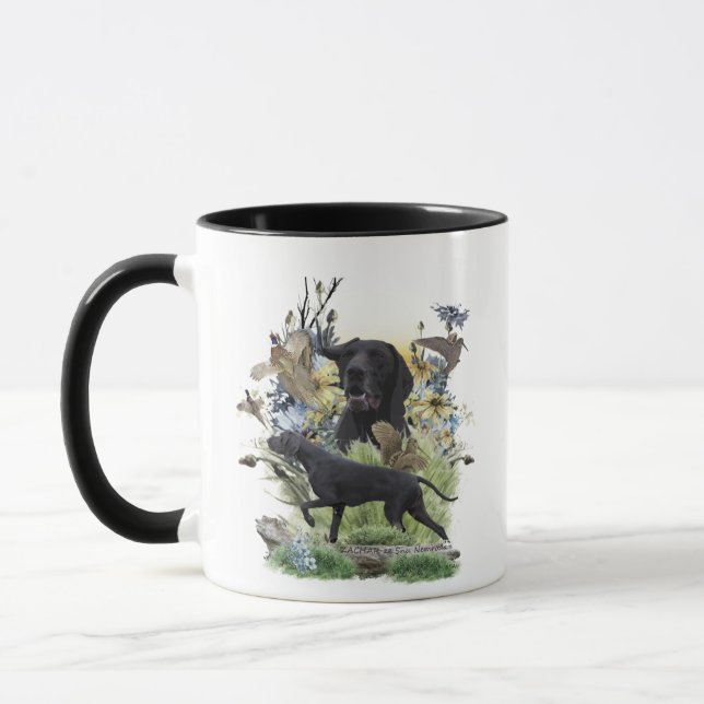 Mug Pointeur à poils courts allemand (Gauche)