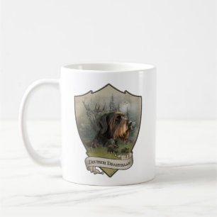 Mug Pointeur À poils durs allemand, Chasse au sanglier