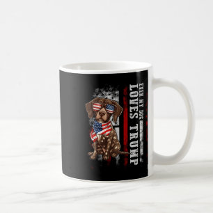 Mug Pointeur Allemand Ravi Même Mon Chien Aime Trump