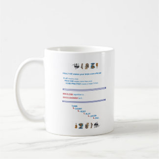 Mug Points 1, points 2 de pratique de pratique