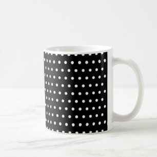 Mug points noirs polka dots pointillés tup