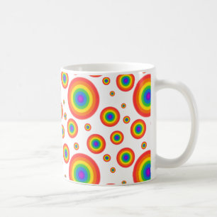 Mug Pois arc-en-ciel