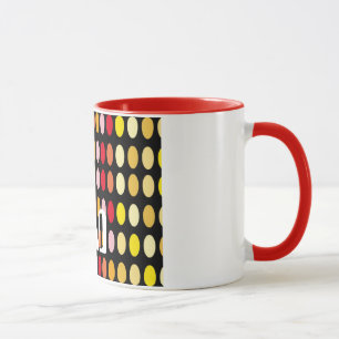 Mug Pois colorés