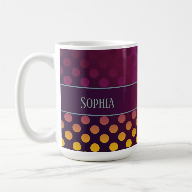 Mug Pois de fruits Ombre Passion Personnalisés (Gauche)