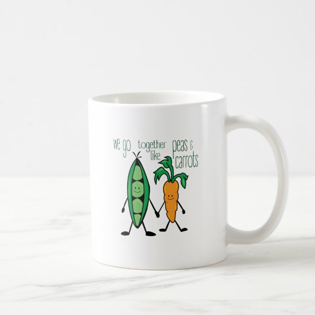 Mug Pois et carottes (Droite)