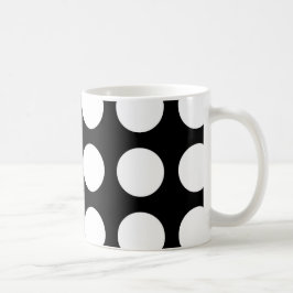 Mug Pois noir et blanc