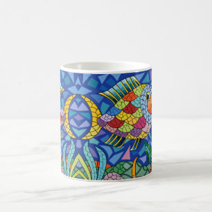 Mug poisson coloré