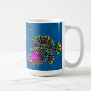 Mug Poisson de pêche électrique