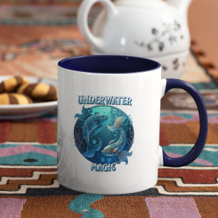 Mug Poissons magiques sous-marins