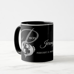 Mug Poissons - signe de zodiaque