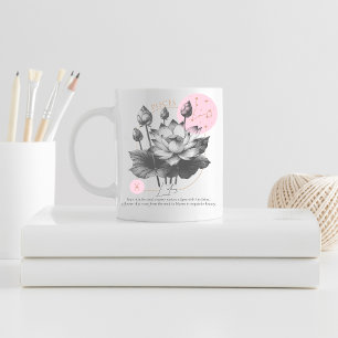 Mug Poissons Zodiaque Floral Lotus Astrologie Annivers