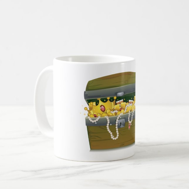 Mug Poitrine au trésor (Devant gauche)
