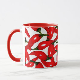 Mug Poivrons Rouge Chaud Épicé 