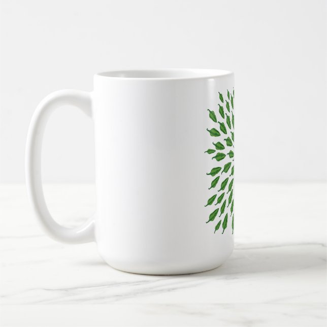 Mug Poivrons verts (Gauche)