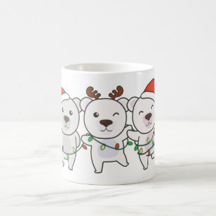 Mug Polar Bear Christmas Animals Cute Polar Bear