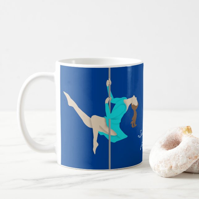 Mug Pole Fitness (Avec donut)