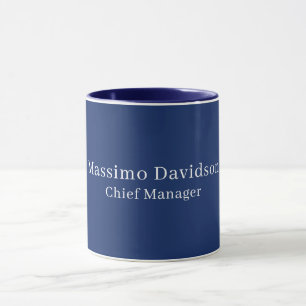Mug Police de caractères Serif simple minimaliste mode