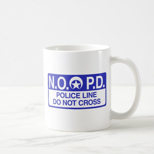 Mug Police de la Nouvelle-Orléans (Droite)