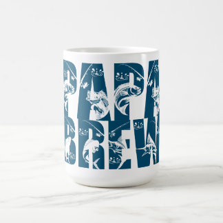 Mug Police personnalisée de pêche de la brasse Papa