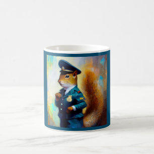 Mug Policier des écureuils