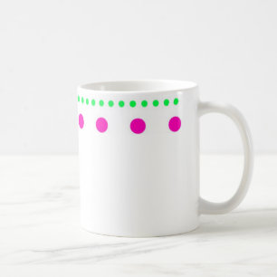 Mug polka doked pointillés