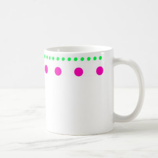 Mug polka doked pointillés