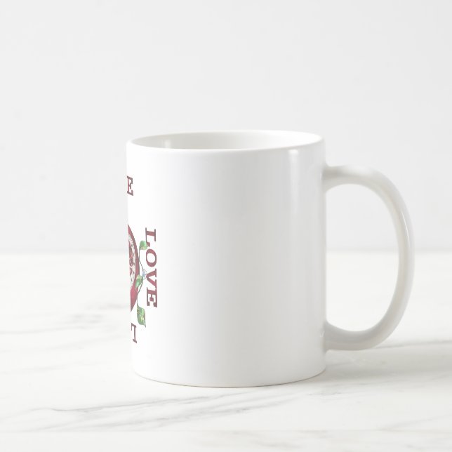 Mug Pomegranate Heart LOVE Valentine (Droite)
