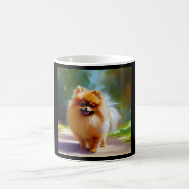 Mug Pomeranian Dog (Centre)