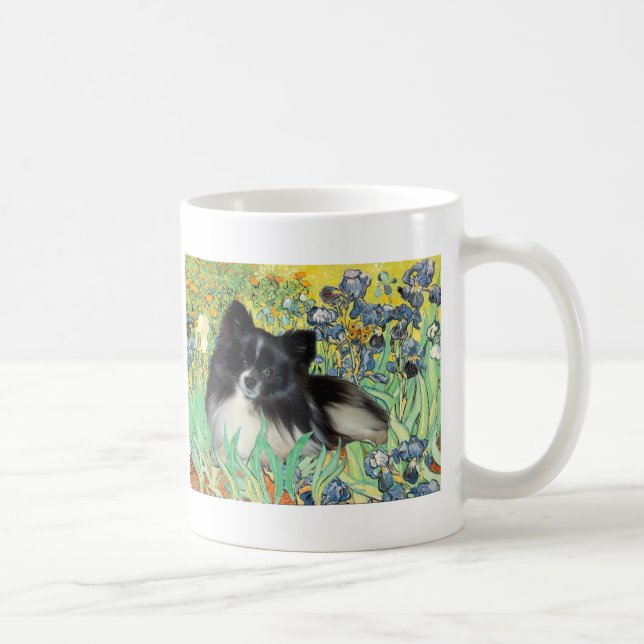 Mug Pomeranian (NB) - Iris (Droite)