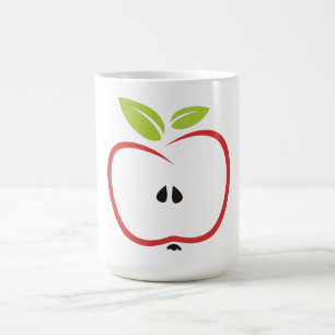 Mug Pomme à la Musique Feuille