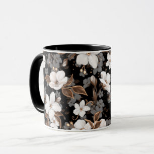 Mug Pomme fleurs