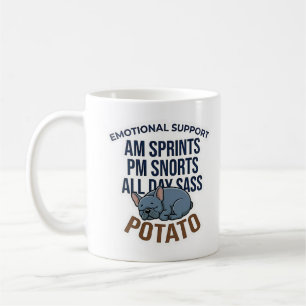 Mug Pommes de terre de soutien émotionnel drôle Cadeau